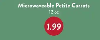 Fresh Thyme Microwaveable Petite Carrots offer