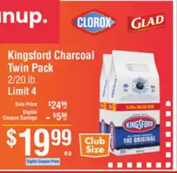 Smart & Final Kingsford Charcoal Twin Pack offer