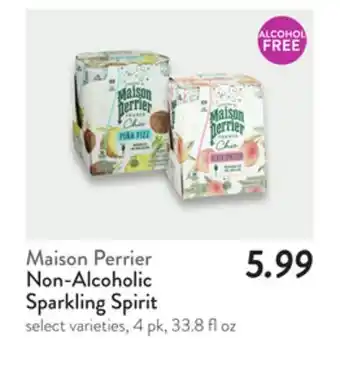 Fresh Thyme Maison Perrier Non-Alcoholic Sparkling Spirit offer