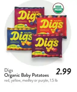 Fresh Thyme Digs Organic Baby Potatoes offer
