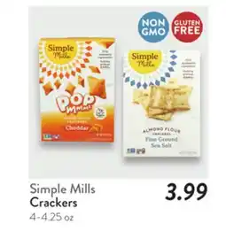 Fresh Thyme Simple Mills Crackers offer
