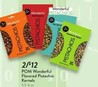 Fresh Thyme POM Wonderful Flavored Pistachio Kernels offer