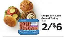 Food 4 Less Kroger 85% Lean Ground Turkey offer