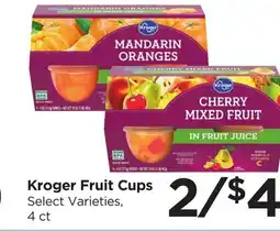 Food 4 Less Kroger Fruit Cups offer