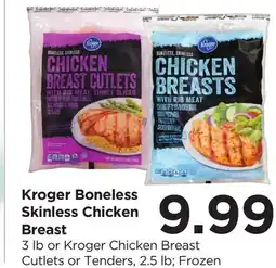 Food 4 Less Kroger Boneless Skinless Chicken Breast offer
