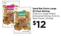 Food 4 Less Sand Bar Extra Large EZ Peel Shrimp offer
