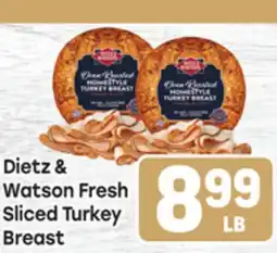 Tony’s Fresh Market Dietz & Watson Fresh Sliced Turkey Breast offer