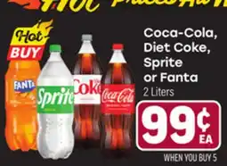 Tony’s Fresh Market Coca-Cola, Diet Coke, Sprite or Fanta offer