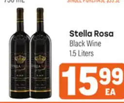 Tony’s Fresh Market Stella Rosa Black Wine offer