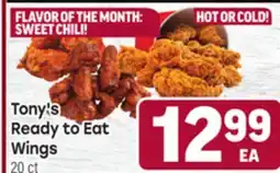 Tony’s Fresh Market Tony's Ready to Eat Wings offer