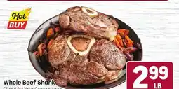Tony’s Fresh Market Whole Beef Shank offer