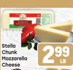 Tony’s Fresh Market Stella Chunk Mozzarella Cheese offer