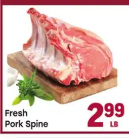 Tony’s Fresh Market Fresh Pork Spine offer