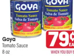 Tony’s Fresh Market Goya Tomato Sauce offer