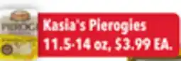 Tony’s Fresh Market Kasia's Pierogies offer
