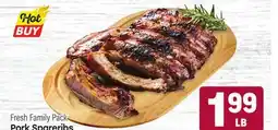 Tony’s Fresh Market Pork Spareribs offer
