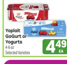 Tony’s Fresh Market Yoplait GoGurt or Yogurts offer