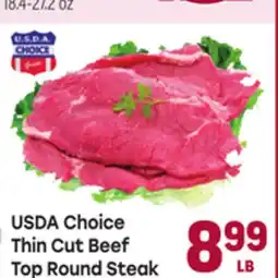 Tony’s Fresh Market USDA Thin Cut Beef Top Round Steak offer
