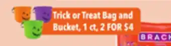 Tony’s Fresh Market Trick or Treat Bag and Bucket offer