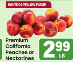 Tony’s Fresh Market Premium California Peaches or Nectarines offer