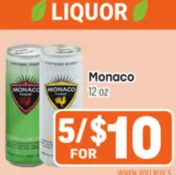 Tony’s Fresh Market Monaco offer