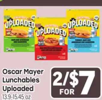 Tony’s Fresh Market Oscar Mayer Lunchables Uploaded offer