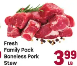 Tony’s Fresh Market Fresh Family Pack Boneless Pork Stew offer