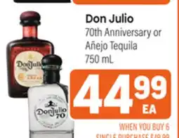 Tony’s Fresh Market Don Julio offer