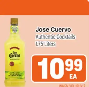 Tony’s Fresh Market Jose Cuervo Authentic Cocktails offer