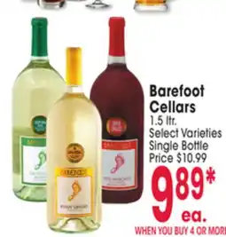 Jewel-Osco Barefoot Cellars offer