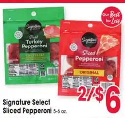 Jewel-Osco Signature Select Sliced Pepperoni offer
