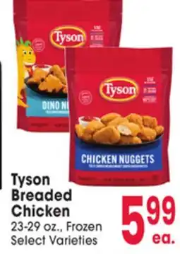 Jewel-Osco Tyson Breaded Chicken offer