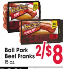 Jewel-Osco Ball Park Beef Franks offer