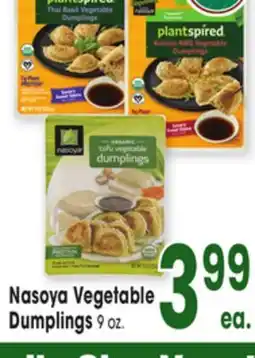 Jewel-Osco Nasoya Vegetable Dumplings offer