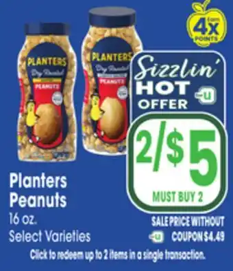 Jewel-Osco Planters Peanuts offer