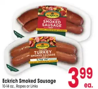 Jewel-Osco Eckrich Smoked Sausage offer