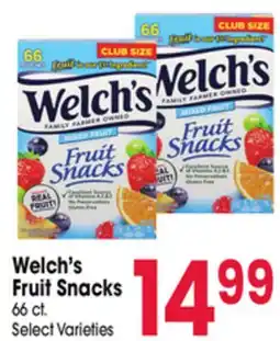 Jewel-Osco Welch's Fruit Snacks offer