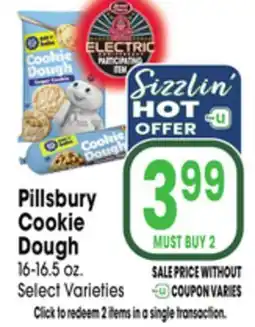 Jewel-Osco Pillsbury Cookie Dough offer