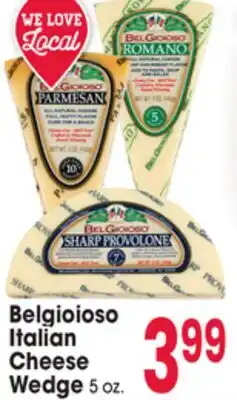 Jewel-Osco Belgioioso Italian Cheese Wedge offer