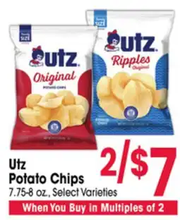 Jewel-Osco Utz Potato Chips offer