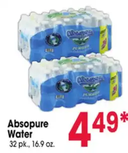 Jewel-Osco Absopure Water offer
