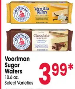 Jewel-Osco Voortman Sugar Wafers offer