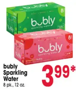Jewel-Osco bubly Sparkling Water offer