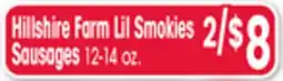 Jewel-Osco Hillshire Farm Lil Smokies Sausages offer