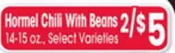 Jewel-Osco Hormel Chili With Beans offer