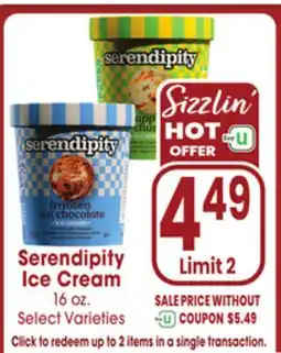 Jewel-Osco Serendipity Ice Cream offer