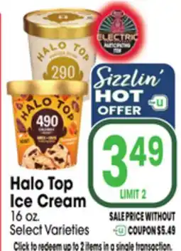Jewel-Osco Halo Top Ice Cream offer