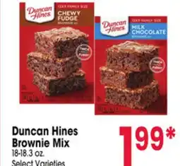 Jewel-Osco Duncan Hines Brownie Mix offer