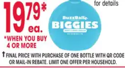 Jewel-Osco Buzz Ballz Biggies offer