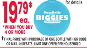 Jewel-Osco Buzz Ballz Biggies offer